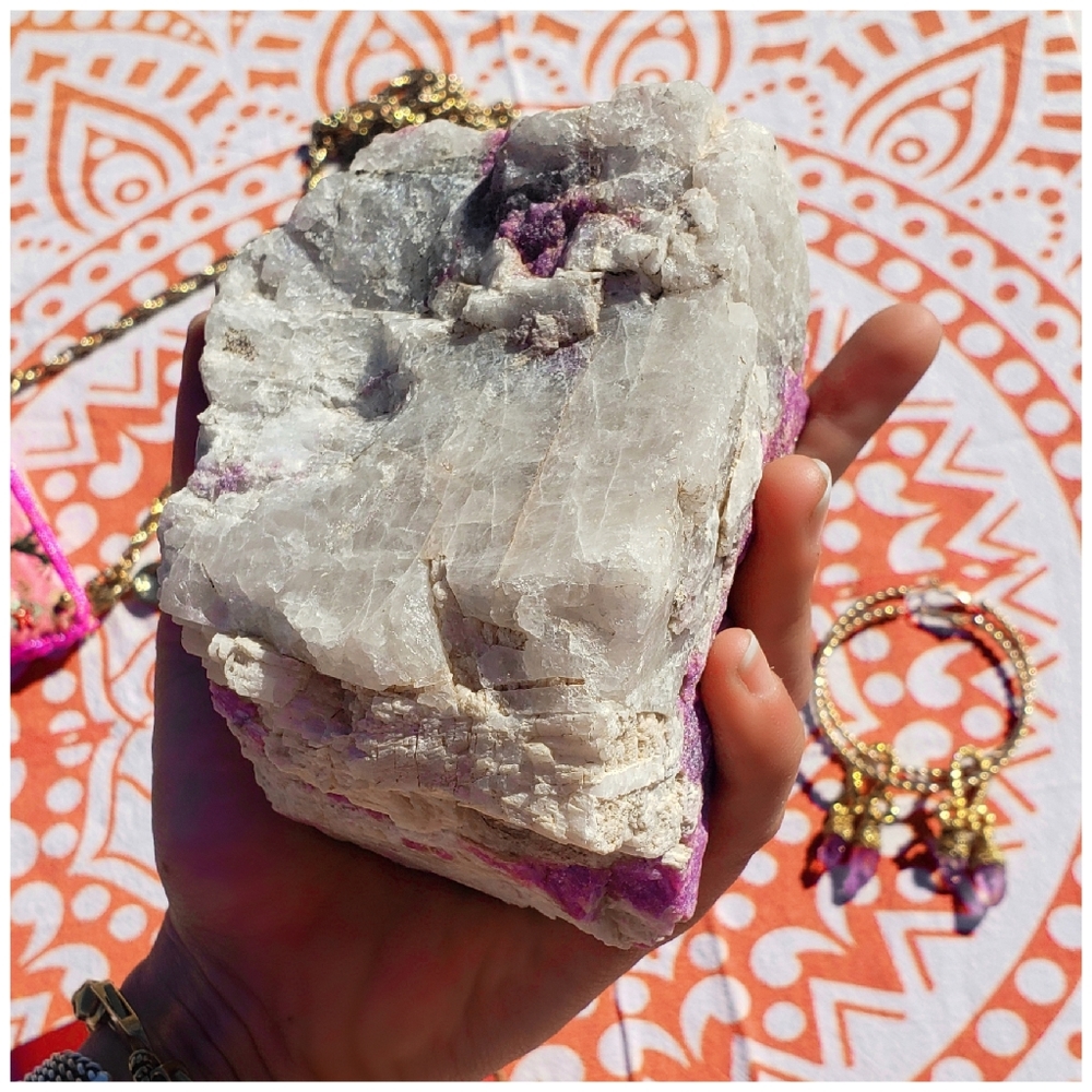 💕raspberry lepidolite💕 found by KAMELEON🦎 - Picture 4 of 8